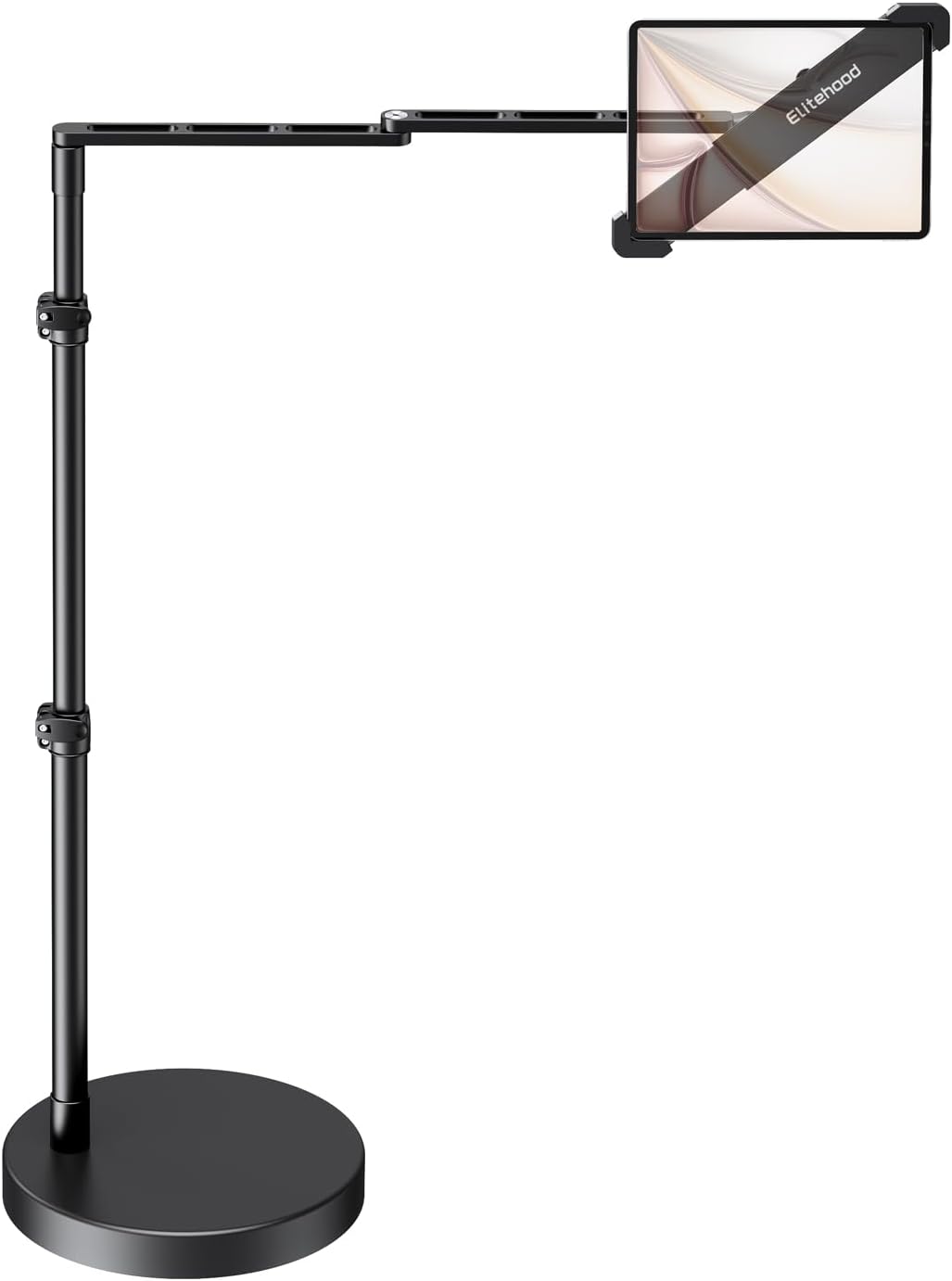 elitehood Soporte de piso para iPad de diseño diagonal para cama con base