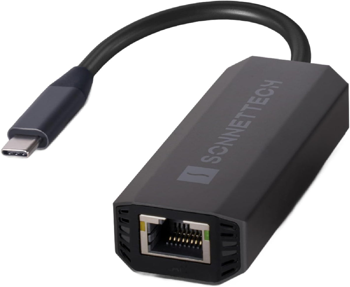 Sonnet Solo5G USB-C adaptador Ethernet RJ45 5Gb para Mac Windows Linux Thunderbolt