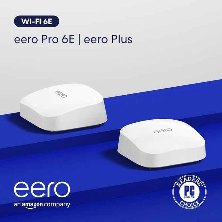 Router wifi de malla Amazon eero Pro 6E con suscripción anual a eer...