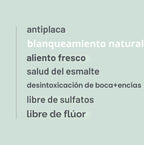 Davids Pasta de dientes sin flúor, blanqueamiento dental, Piperita, 5,25 oz (paquete de 3)