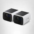 eufy Security SoloCam S220 Paquete de 2 cámaras, cámara de seguridad solar, 2-Cam Pack