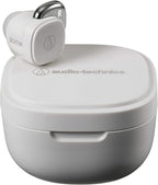 Audio-Technica ATH-SQ1TWWH Auriculares intrauditivos inalámbricos, color blanco