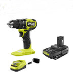 RYOBI 18V ONE+HP Compacto Sin Escobillas 1/2" Taladro/Driver Kit Con Batería Y Cargador