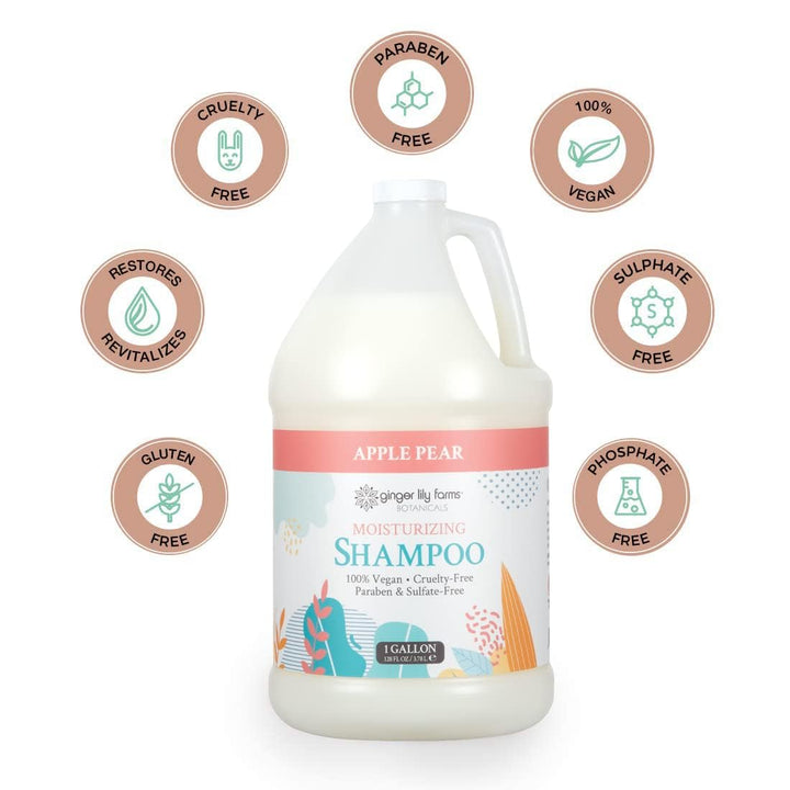 Ginger Lily Farms Botanicals Champú hidratante para todo tipo de ca...