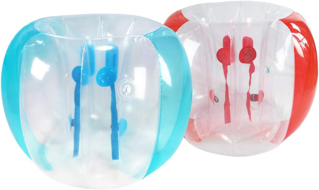 ZHUYNXIR 2 piezas pelotas de sumo para adultos, pelotas de rebote con parachoques para niños, pelota inflable de rebote para niños, pelota zorb corporal para juegos en equipo al aire libre para niños