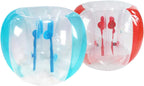 ZHUYNXIR 2 piezas pelotas de sumo para adultos, pelotas de rebote con parachoques para niños, pelota inflable de rebote para niños, pelota zorb corporal para juegos en equipo al aire libre para niños