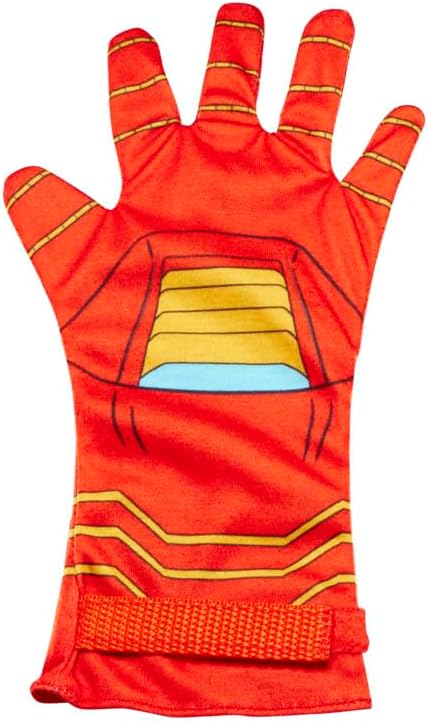 Marvel Iron Man and His Awesome Friends Juego de rol de héroe de alta tecnología, máscara de Iron Man y guante electrónico, juguetes de superhéroes para niños, a partir de 3 años