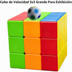 Big 3x3 Speed Cube Pro, Cubo 3x3 Grande Juguete Regalo para Niños Adultos Rompecabezas Mental