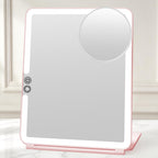 FUNTOUCH Espejo recargable grande del maquillaje del viaje 2500mAh con la