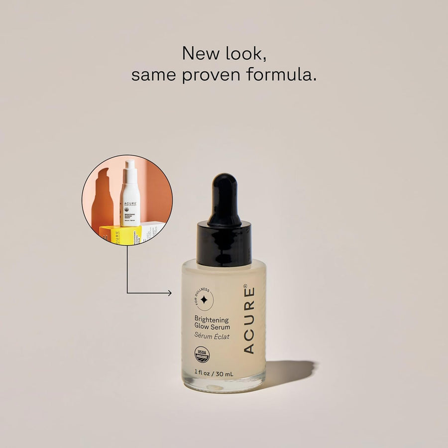 Sérum facial reafirmante Acure, 1 onzas