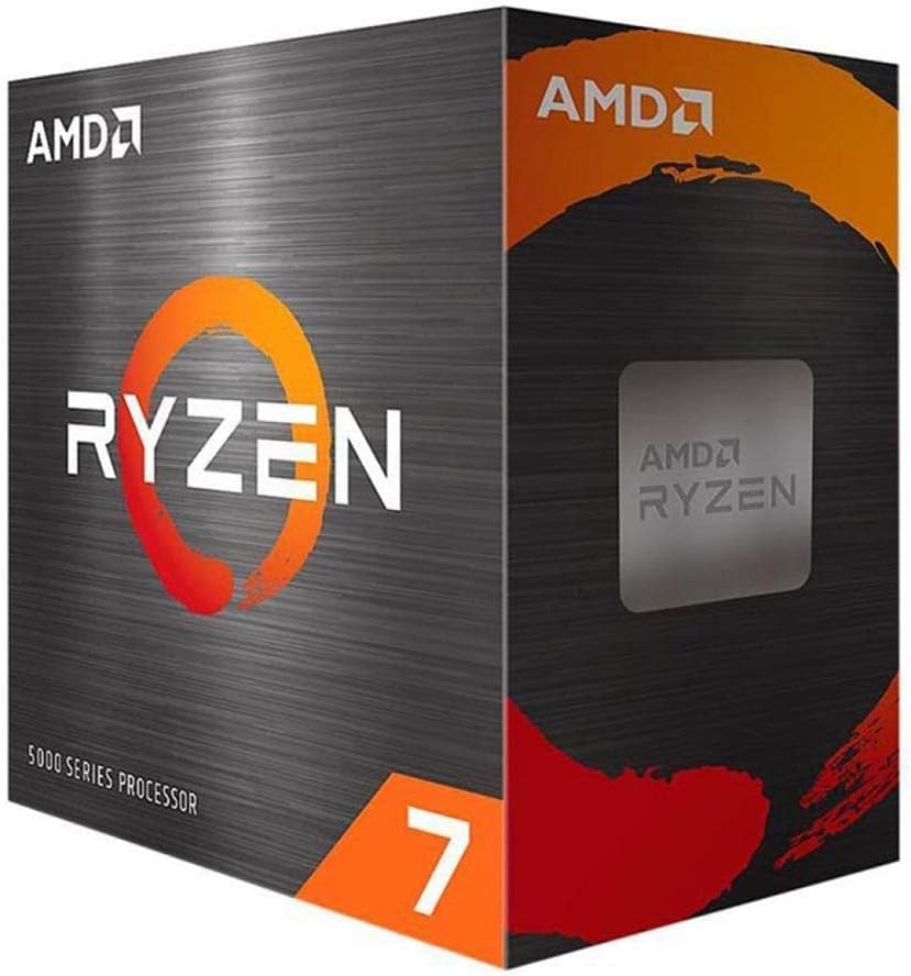 Procesador de escritorio AMD Ryzen™ 7 5700G de 8 núcleos, 16 hilos...