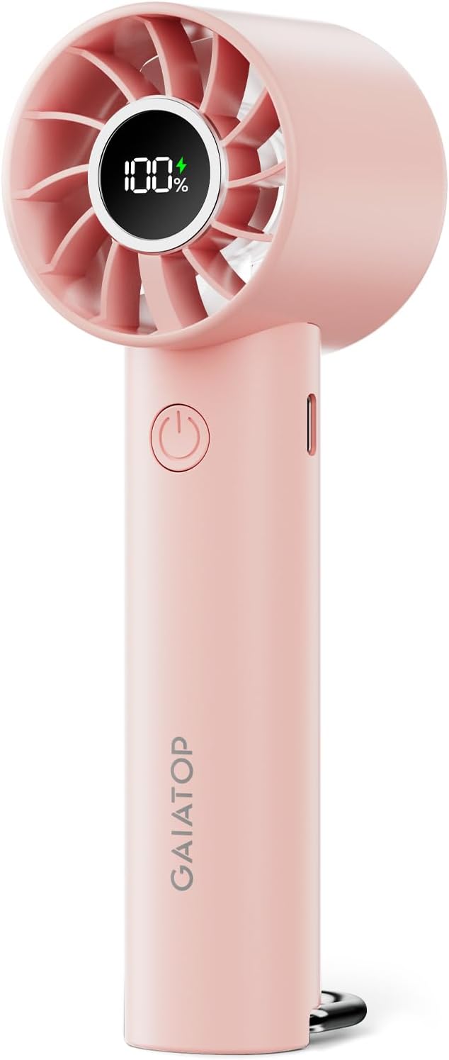 Gaiatop Ventilador Mini Portátil, Ventiladores de Mano de 3 Velocid...