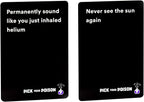 Pick Your Poison Edición familiar – Divertido juego de fiesta "Would You"