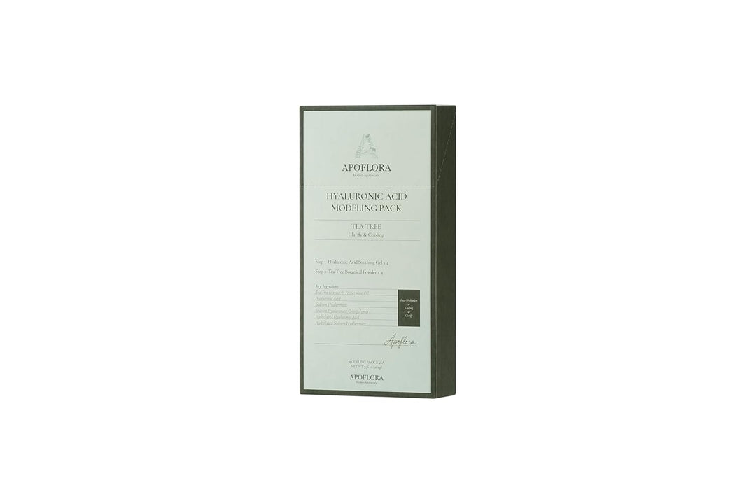 APOFLORA K Beauty - Máscara de modelado de árbol de té, paquete de...