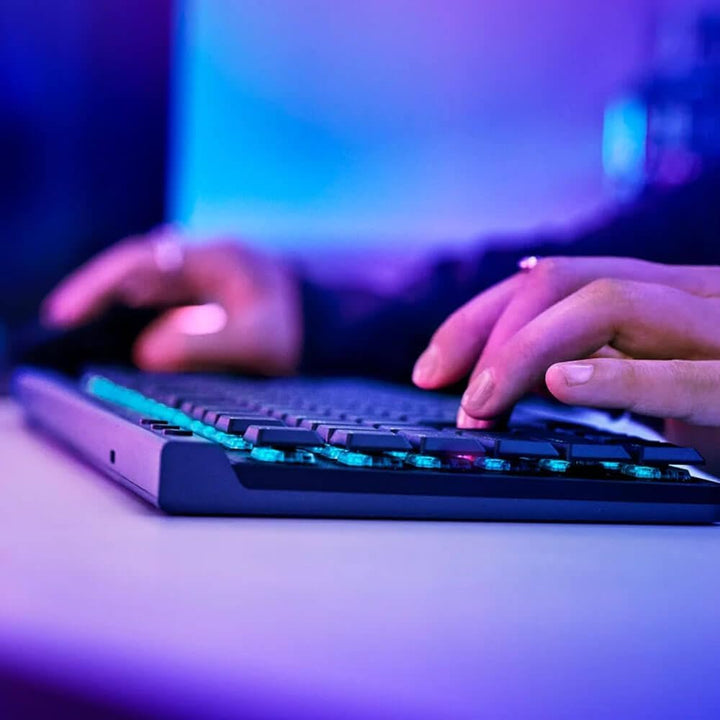 Logitech G515 Teclado inalámbrico para juegos TKL, LIGHTSYNC RGB, d...