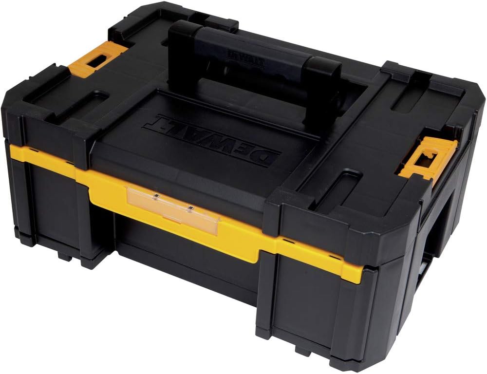 DEWALT Organizador de herramientas, TSTAK III, cajón profundo único, cierres resistentes, compartimentos removibles para herramientas pequeñas y accesorios (DWST17803)