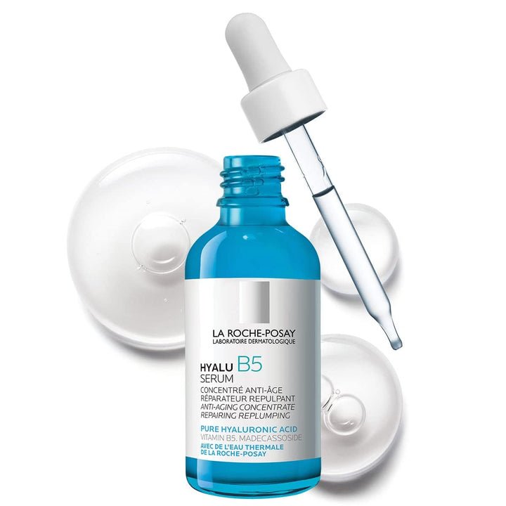La Roche-Posay Hyalu B5 Pure Hyaluronic Acid Serum for Face, Vitami...
