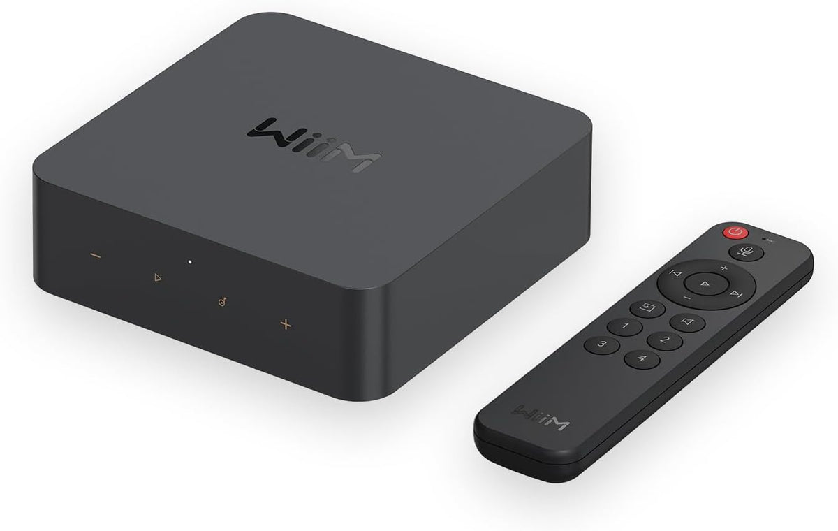 WiiM Streamer de música Pro Plus para sistemas estéreo, moderniza tu Hi-Fi