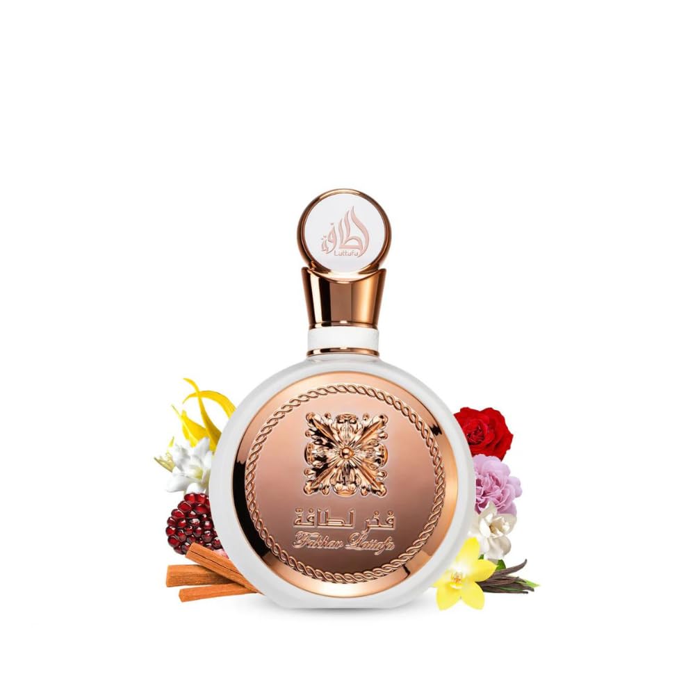 Lattafa Fakhar Eau De Parfum Spray para mujer, 3.4 onzas