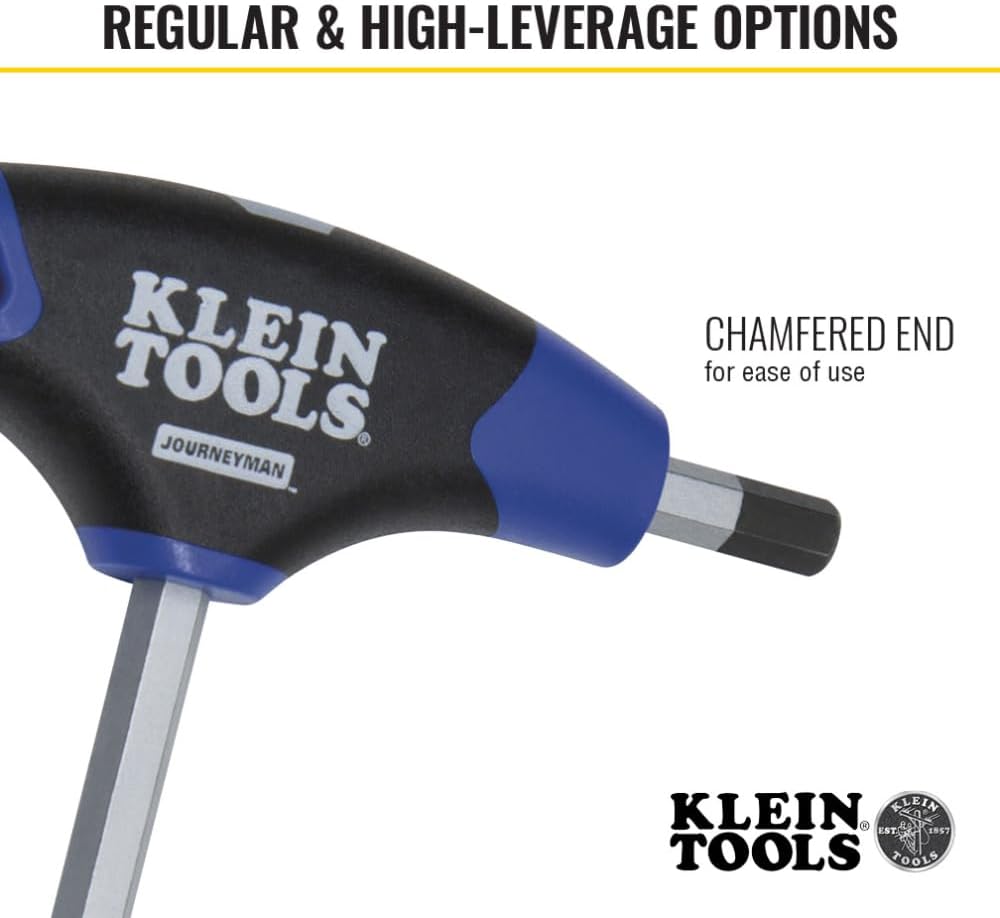 KLEIN TOOLS JTH68M - Juego de llaves hexagonales con mango en T, ju...