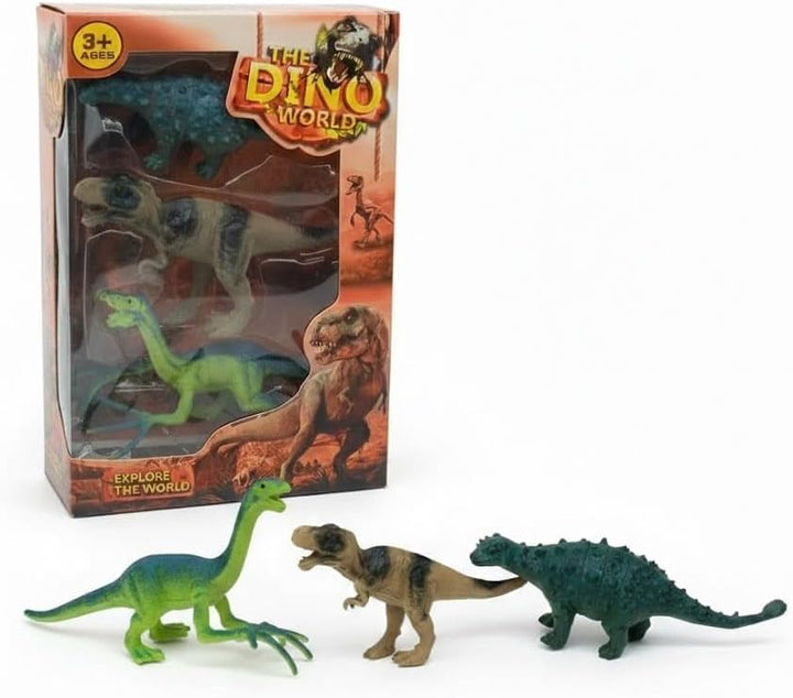 Juego de figuras de dinosaurio para niños juguetes