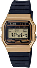 Casio F91W Series | Reloj Digital | Resistente al Agua | Luz LED | Cronómetro 1/100 SEK | Mantenimiento de Hora Regular (Hora, Min, SEG, PM, Fecha, Día) | Alarma Diaria | Ligero | Batería de 7 Años