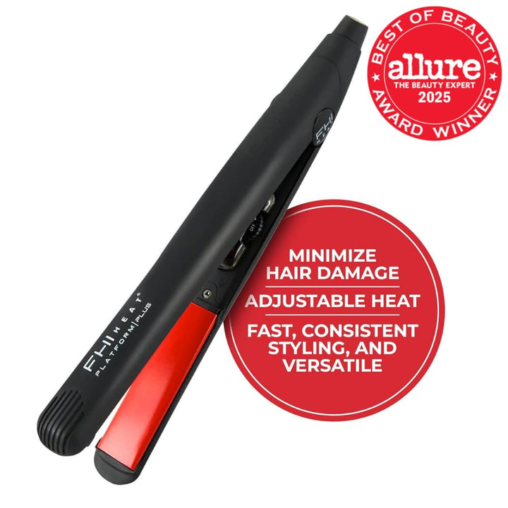 FHI Heat Platform Plus Curve Pro - Plancha de pelo de 1 pulgada \u2...