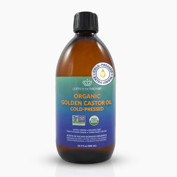 Aceite de Ricino Orgánico QUEEN OF THE THRONES | 100% Puro para Cab...