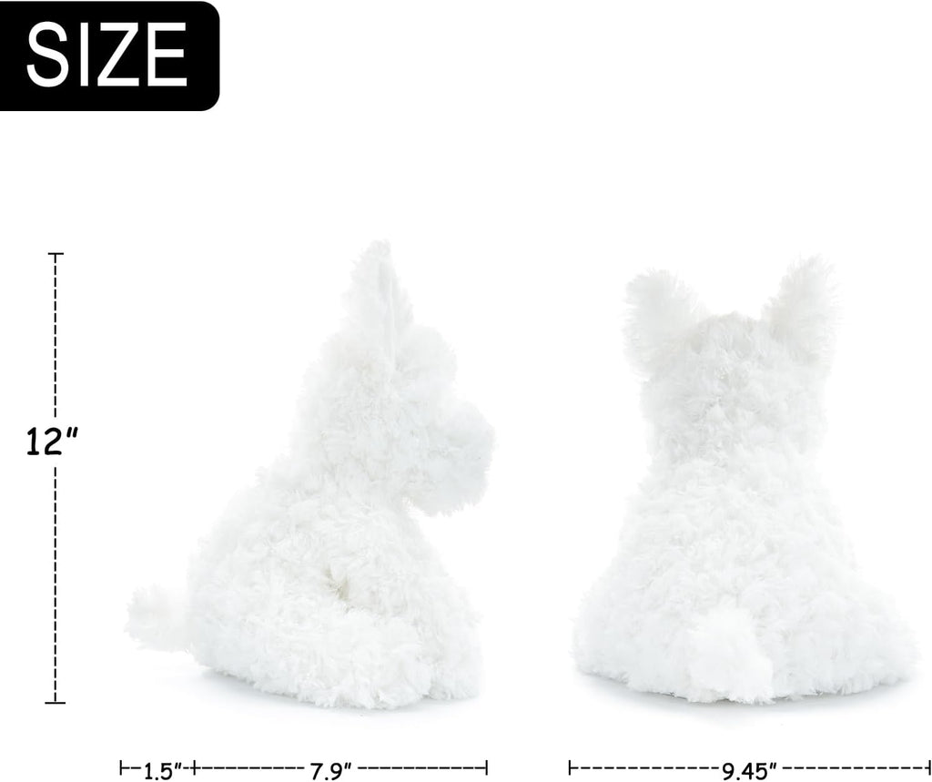 West Highland White Terrier - Peluche de animal de peluche