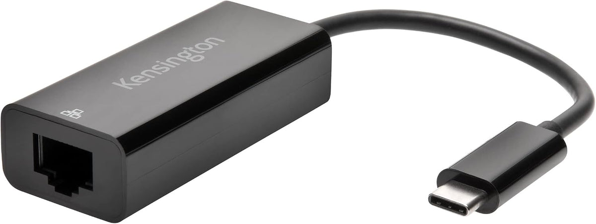 Kensington Adaptador USB-C Gigabit Ethernet (K33475WW), negro