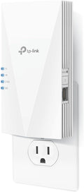 TP-Link AX1500 Extensor WiFi Amplificador de Internet (RE500X), Extensor de Alcance WiFi 6 Cubre hasta 1500 pies cuadrados y 25 dispositivos, Banda Dual, Modo AP con Puerto Gigabit, Configuración por
