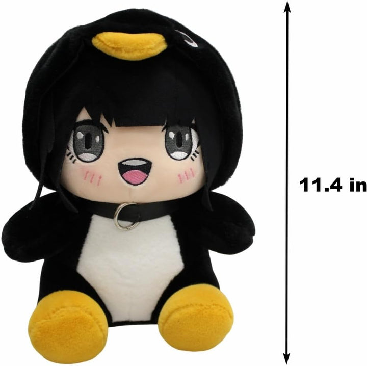 BXCH Gugugaga - Almohada de felpa de pingüino para fanáticos y amig...