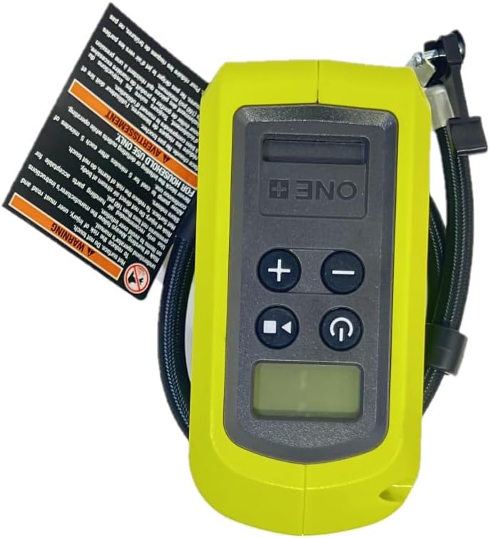 Ryobi 18V ONE+ Inflador Digital de Alta Presión, PCL001B