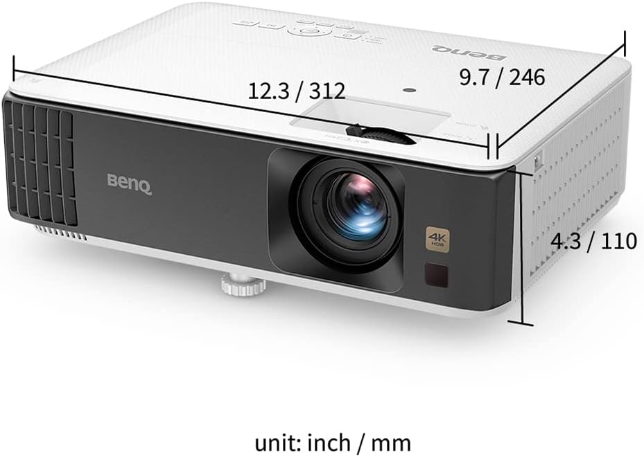 BenQ TK700 | Proyector para juegos 4K con HDMI 2.0 | Tiempo de retr...