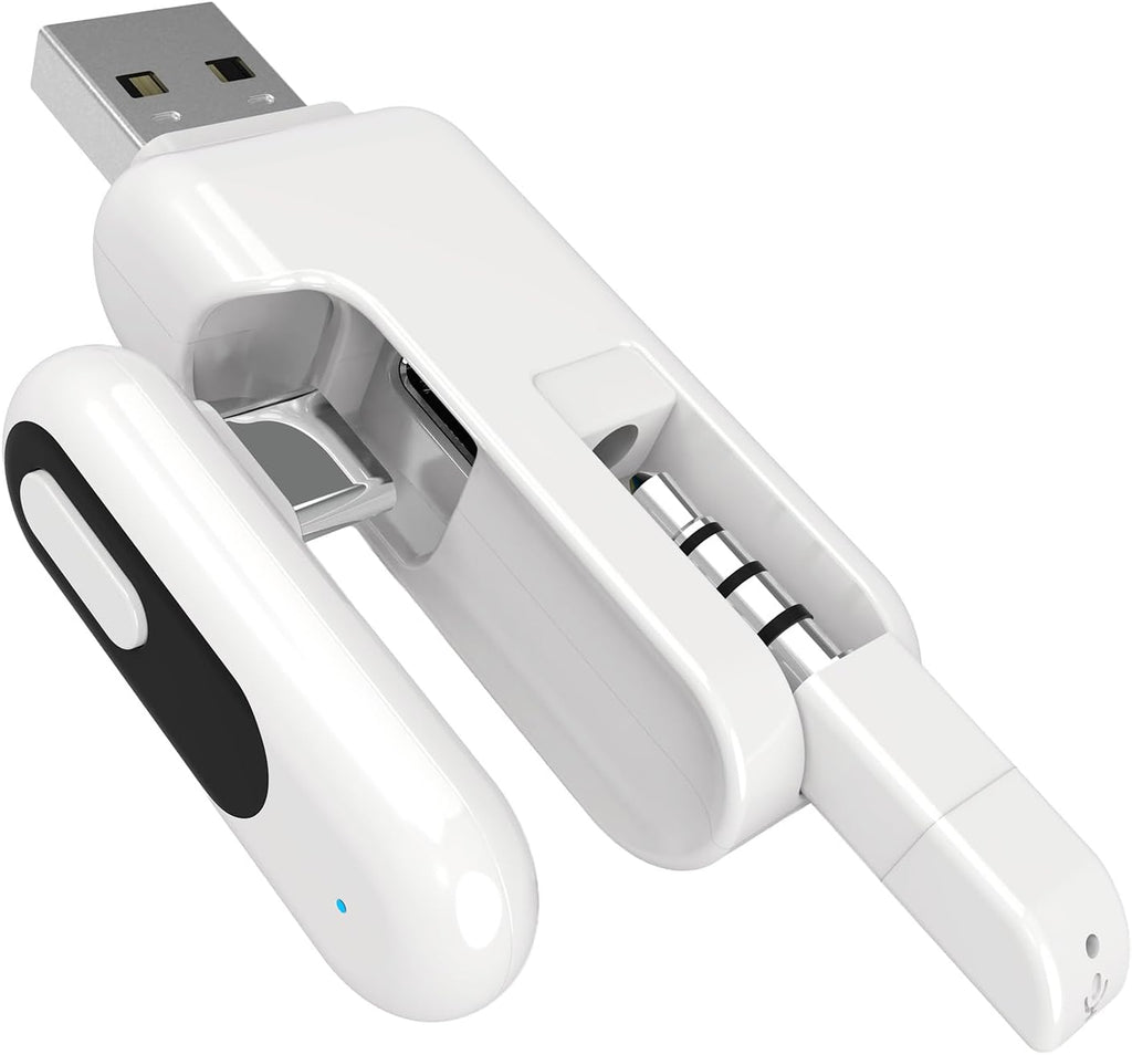 Adaptador de audio Bluetooth 2 en 1 Dongle para PS5