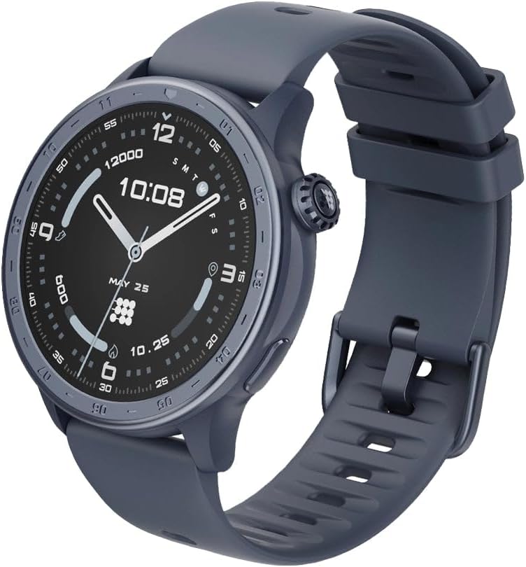 Cubitt AURA 2 Smartwatch, pantalla AMOLED de 1.43”, GPS conectado al teléfono, asistente VITA AI, entrenador AI, puntuaciones de preparación y sueño, más de 100 modos deportivos, resistente al agua 3ATM, hasta 8 días de batería