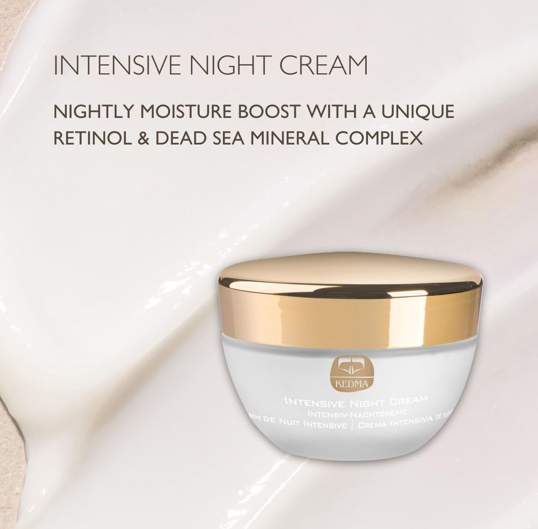 KEDMA Crema de noche intensiva \u2013 Crema hidratante antienvejeci...