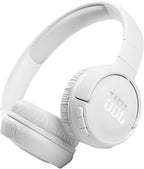 JBL Tune 510BT - Auriculares Bluetooth con hasta 40 horas de batería, Blanco