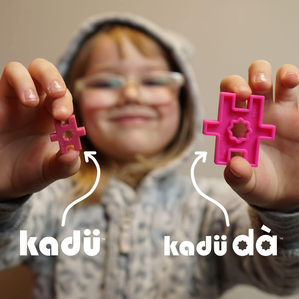 KADÜ - Juego de 680 piezas arcoíris para niños de 5 años en adelante