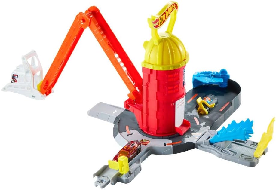 Hot Wheels Ciudad Super Fire Station Rescue