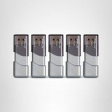 PNY Unidad flash USB 3.0 Turbo Attaché 3 de 64 GB, color plateado (...