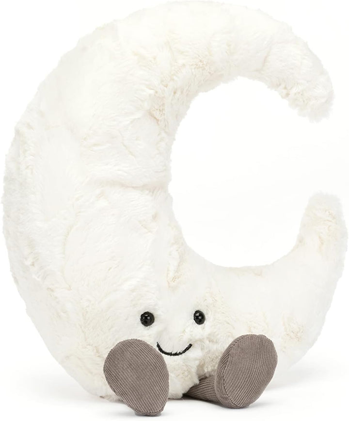 Jellycat Amuseables - Juguete de peluche de luna, mediano de 10.5 p...