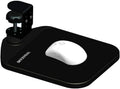 Plataforma ergonómica para mouse debajo del escritorio Alfombrilla ergonómica para mouse (negro)