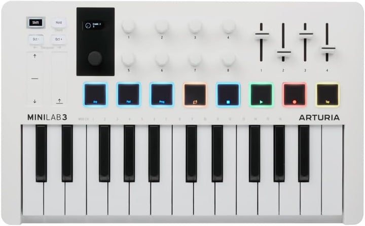 Arturia MiniLab 3 - Controlador MIDI universal para producción de m...