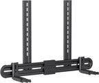 USX MOUNT Soporte universal para barra de sonido, soporte de TV para barra de sonido con altavoz, se adapta a 2 opciones de instalación, soporte de base antideslizante extraíble que se extiende de