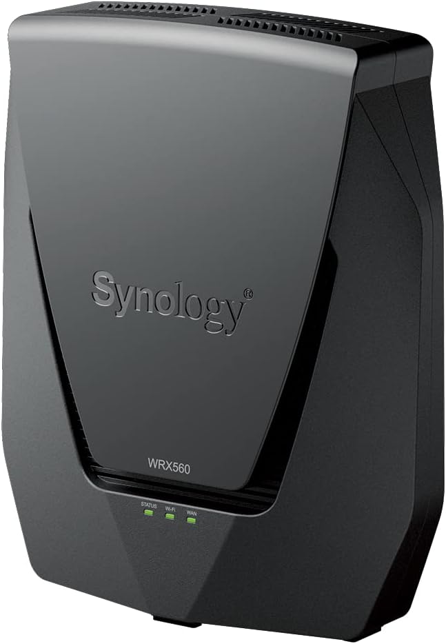 Synology WRX560 - Router Wi-Fi 6 de doble banda, Ethernet de 2.5Gbp...