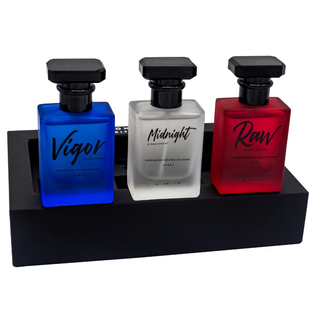 RawChemistry - Un set de regalo de colonia para hombre infundida co...