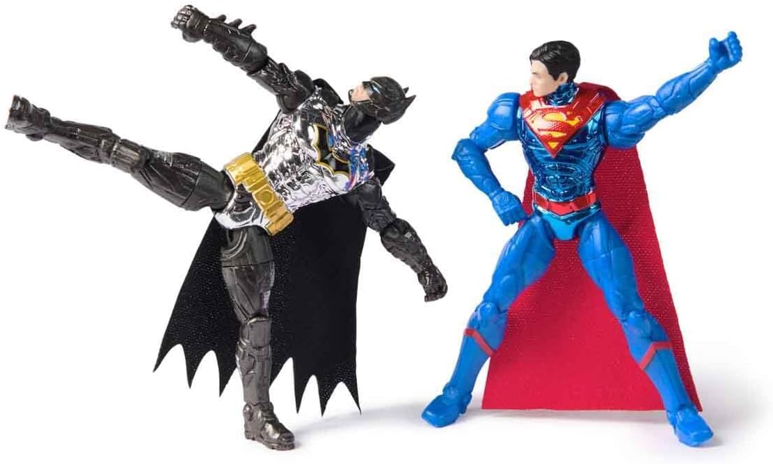 DC Comics metal Force Transforming Batwing, 2-en-1 Playset