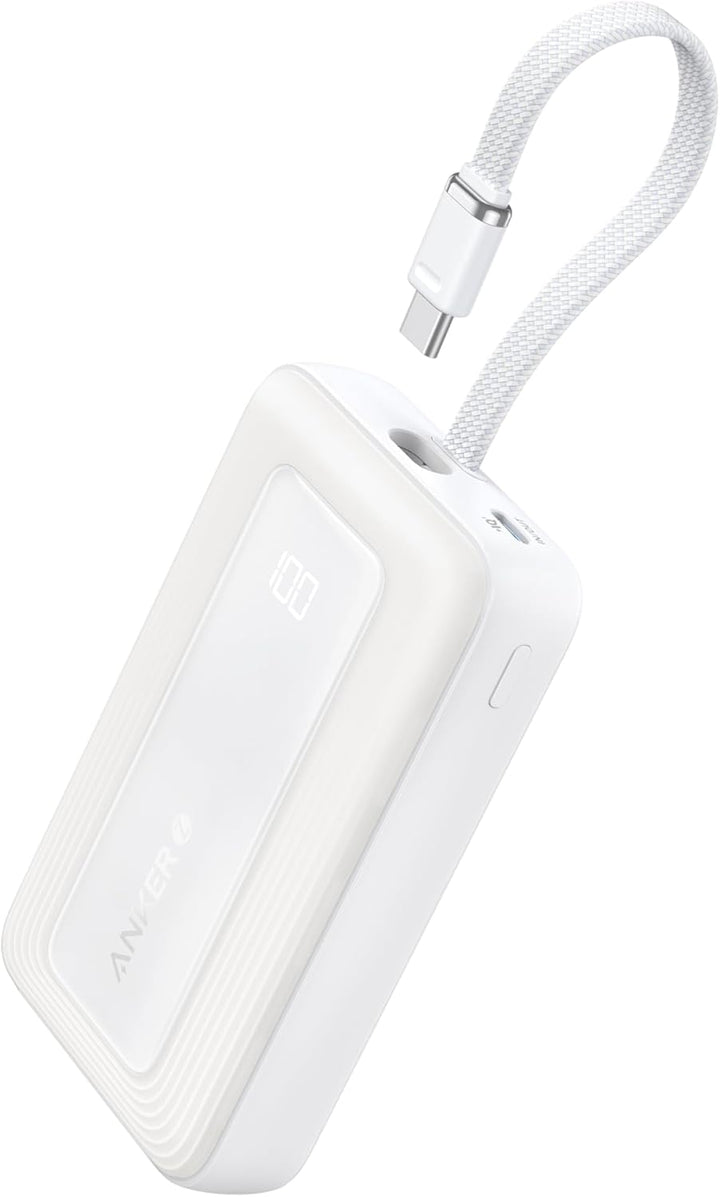 Anker Banco de energía de 30 W y 45 W y 20,000 mAh con cable USB-C...