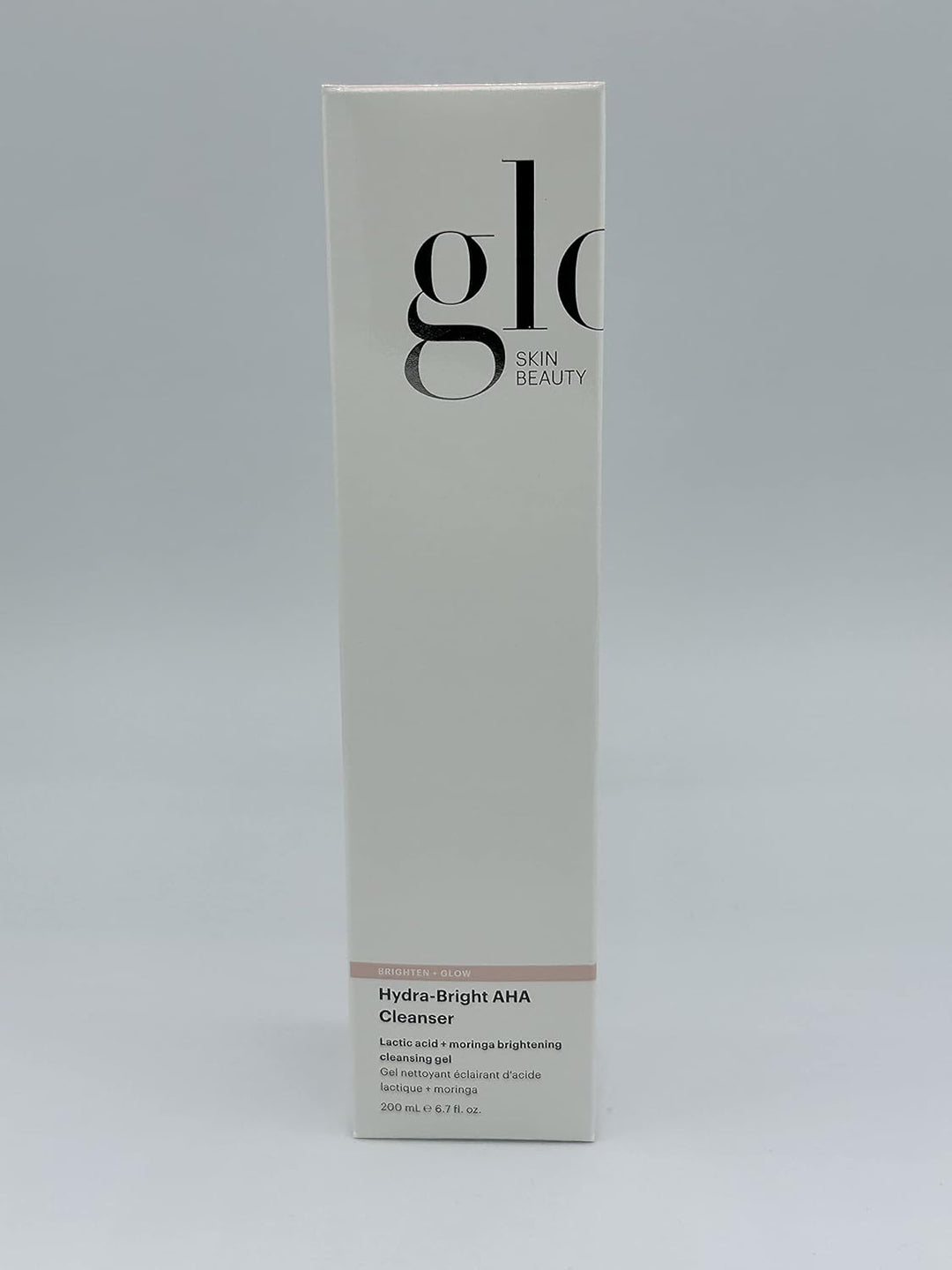 Glo Skin Beauty Hydra-Bright AHA Cleanser | Limpiador de gel espumo...